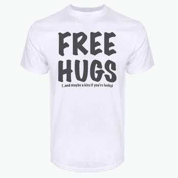 Mode Print T-Shirt Gratis Knus Mænds Casual Streetwear t-Shirt af Bomuld af Høj Kvalitet Trendy Brev Udskrivning Mandlige T-Shirt, Toppe