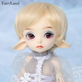 Fairyland Realfee Luna 19cm bjd sd dukke 1/7 krop model af Høj Kvalitet legetøj shop ShugoFairy parykker Mini dukke luodoll 17631