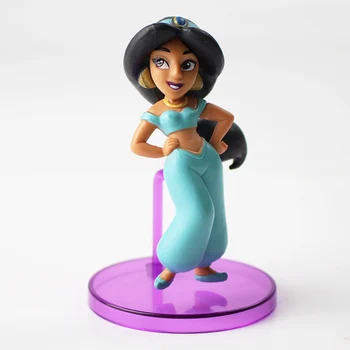 Prinsesse Aladdin + Jasmin: figur toy Onde Abe, Tiger og Hans Lampe Havfrue Kongen af Løven Simba PVC-Action Figur Model Toy