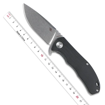 CH3504 Folde Kniv G10 håndtere D2 blade Keramiske kuglelejer Udendørs camping kniv Jagt Vandring Lystfiskeri EDC hånd værktøj gave