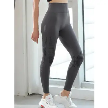 Høj Talje Yoga Bukser Push Up Fitness Motion Hofte Løft Trainning Slid, Høj Talje Legging Problemfri Energi Gymwear