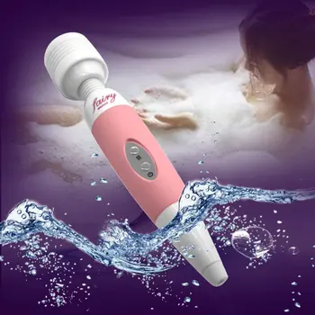Kraftfuld AV Magic Wand Vibrator med Variabel Frekvens G-Spot Massage stav Vaginal Stimulator Dildo Sex Legetøj til Kvinder Håndsex
