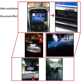 HaiSunny Bilen Ede Forsiden Vis Backup bakkameraet, 4-Pin Interface med eller uden Spejl Billede Konvertere Online