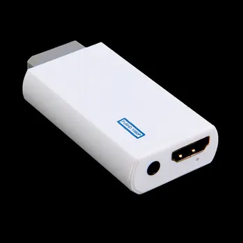 Til Nintendo Wii HDMI-kompatibel med Wii til HDMI 1080p Converter Adapter HDMI-kompatibel 3,5 mm Audio Box Til Wii-link 17823