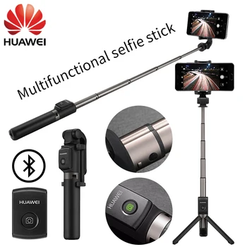 Huawei Honor Selfie Stick Stativ Til Bærbare Bluetooth3.0 AF15 Trådløse Kontrol Monopod Håndholdte til IOS Android Samsung xiaomi