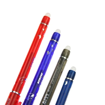 85Pcs Sletbare Gel Pen Sæt 0,5 mm Magic Sletbare Kuglepen Genfyldning Stang Vaskbar Håndtere Office Skole Skriver Værktøjer Kawaii Papirvarer
