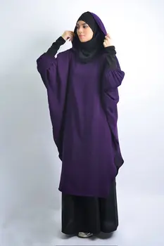 Eid Hætteklædte Muslimske Kvinder, Hijab Kjole Bøn Tøjet Lang Khimar Jilbab Abaya Fuld Dækning Af Ramadanen Kjole Abayas Islamiske Burka Niqab