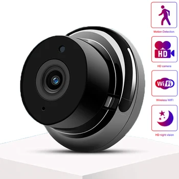 Mini PTZ-Trådløst Ip-Kamera K1A-Mini WiFi Kamera Netværk HD Night Vision Overvågning Hjem Smartphone Remote Overvågning Kamera