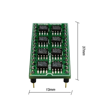 Lusya 1pc 8 parallel TDA1387 Op-Amp erstatte TDA1541A T1078