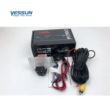 Yessun bageste kamera For Nissan Tiida Latio Sedan 2004~2012 Bil CCD LED Backup Omvendt bakkamera /nummerplade kamera