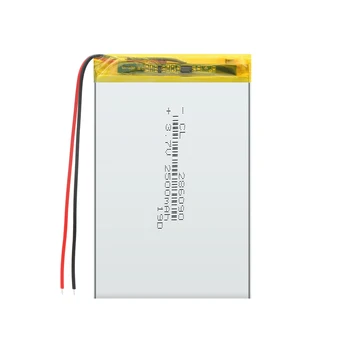Levering lithium batteri lithium-polymer Genopladeligt batteri 286090 2500 mah 3,7 V For MP3-MP4 MP5 GPS PSP MIDTEN af Bluetooth Headset
