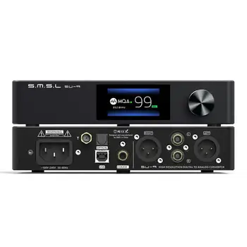 SMSL SU-9 MQA Audio DAC ES9038Pro 2nd Gen XMOS DSD512 PCM768kHz/32Bit Bluetooth-5.0 UAT LDAC USB-Balanceret Output-Dekoder 17972