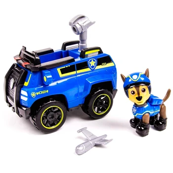 Paw Patrulje Chase ' s Spion-Cruiser Vehice Med Collectible Figur Patrulla Canina Toy Action Figur Model Køretøj Bil Kids Xmas Gave