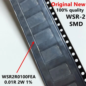 (5 Stykker) kvalitet DALE WSR-2 0.01 OHM 0.01 R 1% 2W WSR2R0100FEA Aktuelle Følelse Modstande - SMD Pakke