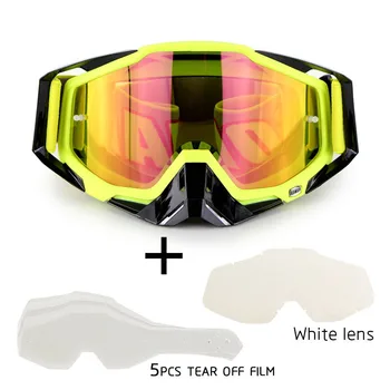 Mx Motocross Beskyttelsesbriller Snavs Cykel Hjelm Goggle Briller Oculos Motorcykel Beskyttelsesbriller Motocross Googles Lunette Motorcykel Briller Sæt