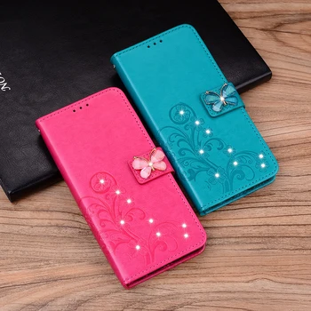 Bling Flip taske Til Samsung Galaxy S3 S4 S5 S6 S7 Kant Plus Wallet taske Til Samsung Galaxy S8 S9 S10 5G S10E Plus Dækning Coque