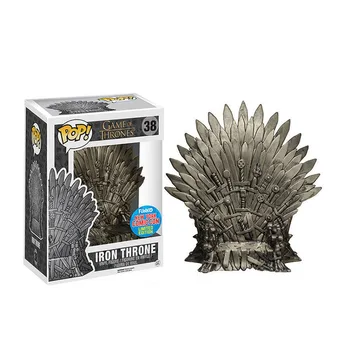 Funko pop Song Of Ice And Fire Game Of Thrones & Iron Throne #38 brinquedos Action Figur legetøj til børn Gift med en retail box