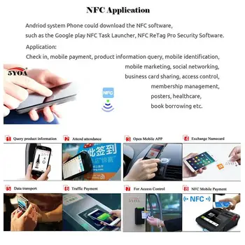 50stk 15 NFC-Kort Tag For TagMo Forum Type2 Mærkat 215 Shipping-Tags NFC-Chip Gratis E1R3