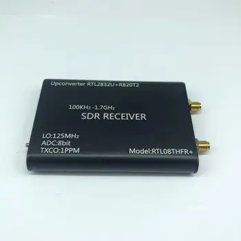 100KHz-1,7 GHz Upconverter+1 PPM TXCO RTL-SDR-Modtager RTL2832U+R820T2 SDR Radio RTL08THFR+ SDR