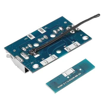 Li-ion-Batteri Sag Boliger Dække LED Lys Label Udskiftning af PCB-Circuit Board Batteri, Boliger til Bosch 18V Værktøj, Reservedele
