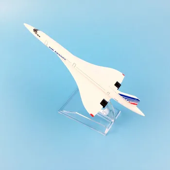 Concorde Air France Trykstøbt Fly Modelfly 1/400 Skala Trykstøbt Fly Fly Legering Model Kids Legetøj Souvenir Gaver