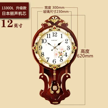 Kinesiske vægur stue simpel digital wall clock moderne design vintage relol para casa væg ur moderne design BB50WC 18335