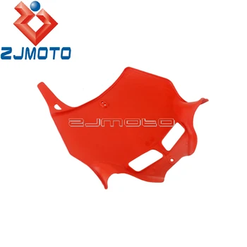 Universal Motorcykel, Motocross Rød Front Nummerplade Til Honda XR CR CRF 230 250 450 650