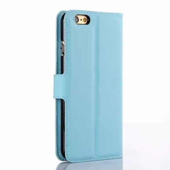 Cover Til iPhone 6 6S Wallet Læder Flip Cover Case til iPhone 6 6 S 6S Luksus Bog Telefon-etui TPU Back-Shell Stå Kortholderen