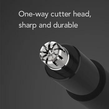 Youpin Mini Electric næsehårstrimmer HN1 Barbere Blade Body Wash Bærbare Minimalistisk Design Vandtæt Sikkert For Familien Daglig Brug