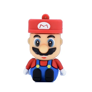 Tegnefilm Pen-Drev Super Mario Usb Flash Drive 4GB, 8GB, 16GB, 32GB, 64GB 128GB 256 GB Hukommelse Spil Flash Stick Pendrive U Stick Gave