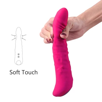 Silikone Hemmelige Dildo King Vibrator, Dildoer For Kvinder Roterende Magic Wand Kvindelige Vagina, Klitoris Masturbator Voksne Sex Produkter