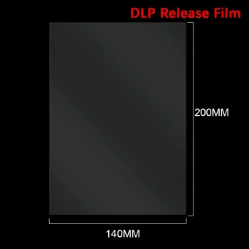 Høj Nøjagtighed DLP Release Film 200*140mm DLP-og LCD-SLA Harpiks 3D-Printer Dele Glat Overflade FEP Film for DLP 3d-Printer