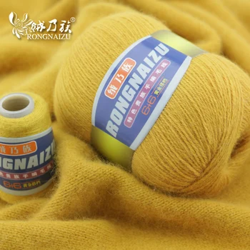 50g 1pc Top kvalitet håndstrik Mink Cashmere Uld Garn til at strikke hånd-strikkede uld Sweater tørklæde garn fnug tråd