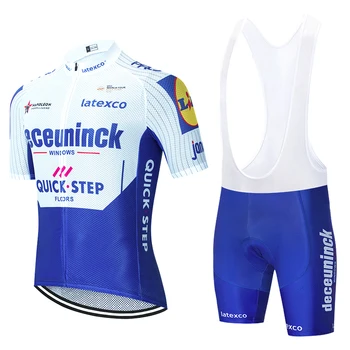 2020 SORT QUICKSTEP cycling jersey cykel Bukser sæt 20D mtb Ropa herre summer quick dry pro CYKEL-shirts Maillot 18619