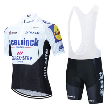 2020 SORT QUICKSTEP cycling jersey cykel Bukser sæt 20D mtb Ropa herre summer quick dry pro CYKEL-shirts Maillot