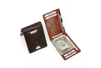 Mænd Auto Kredit kortholder i Ægte Læder RFID-Blokering Tegnebog Kort Lille Mini Tegnebøger