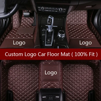 Flash-mat Logo bil gulvmåtter for Chrysler 300C Grand Voyager Sebring bil styling, auto tilbehør, bil tæppe dækker Styling