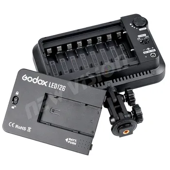 Godox LED126 5500-6500K Video Lampe Lys for Digital Kamera, Videokamera DV Bryllup Videography Foto-journalistiske Video Optagelse
