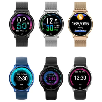 WR 38 Bluetooth Smart Ur Fitness Tracker puls, Blodtryk Sove Overvåge Smartwatch Besked Påmindelse til Android, iOS