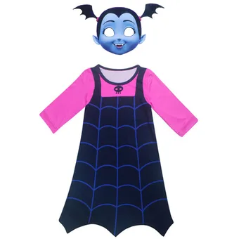 Baby Piger Dress Vampirina Vestidos Jul Prinsesse Kostume til Børn, Tøj til Børn Halloween Cosplay Kjoler barn pige