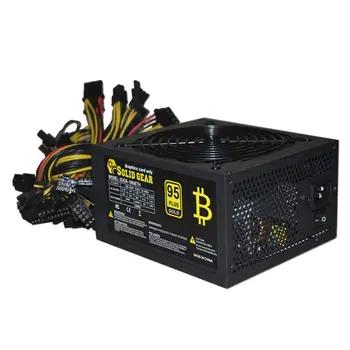 1800W PC Strømforsyning 1800W ATX PSU for RX470 RX580 RX570 RX560 Pico PSU Asic Bitcoin Miner ATX Minedrift Maskine Støtte 6 GPU