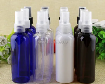 10/30/50stk 100 ml Plastik Bærbare Lille Tom Spray Flaske Til Make Up Og hudpleje til Genopfyldning Rejse Flaske