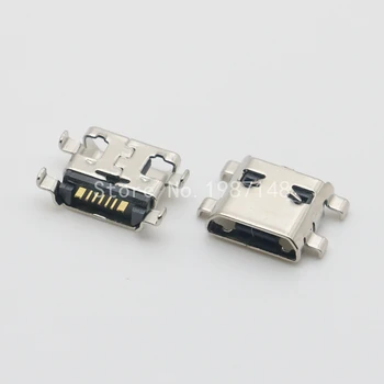 100pcs Mikro-USB-7Pin Jack-Stik stik Data opladning port hale stik Til Samsung S3 mini i8190 i8160 S7562 S7582 Port-Stik 18790