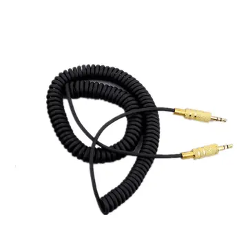 3,5 mm audio-AUX-Kabel Foråret Sammenrullet Stereo Aux Kabel-Opladning Kabel Til MARSHALL Woburn Trådløs Bluetooth Højttaler 1881