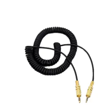 3,5 mm audio-AUX-Kabel Foråret Sammenrullet Stereo Aux Kabel-Opladning Kabel Til MARSHALL Woburn Trådløs Bluetooth Højttaler