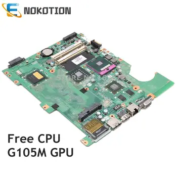 NOKOTION DA00P6MB6D0 517837-001 Til HP Presario CQ61 G61 Laptop Bundkort DDR2 G105M GPU PGA478 Gratis cpu