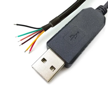 Silabs CP210x USB til UART bridge adapter flash kabel til PLC-MCU CPU-TTL signaler med 3,3 v vcc power