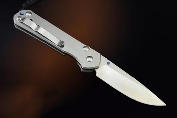 Chris reeve CR D2 stål af høj kvalitet udendørs bærbare taktiske folde kniv camping udflugt defensive lomme knive gave sæt