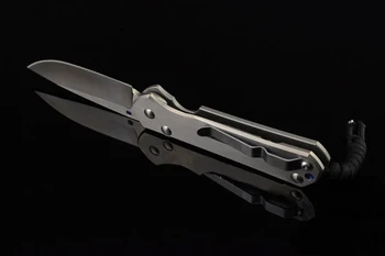 Chris reeve CR D2 stål af høj kvalitet udendørs bærbare taktiske folde kniv camping udflugt defensive lomme knive gave sæt