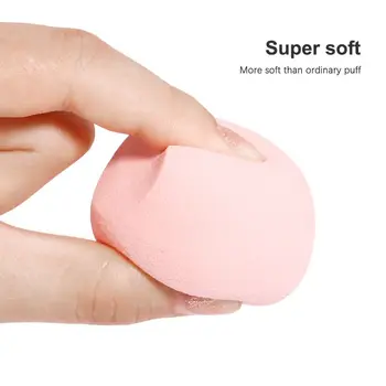 2 stk Super Soft Makeup Svamp Ansigt Skønhed Kosmetiske Pulver Puff For Foundation Cream Concealer Gøre Op Blender Værktøjer